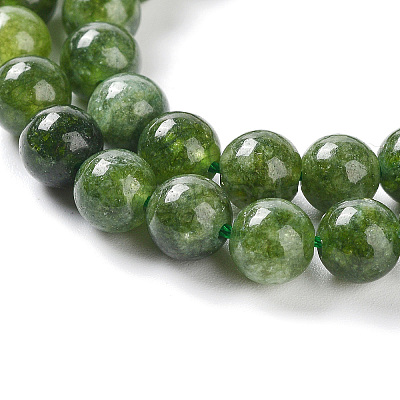 Dyed Natural Malaysia Jade Beads Strands X-G-G021-02C-13-1