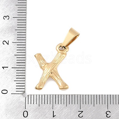 304 Stainless Steel Pendants STAS-F235-01G-X-1
