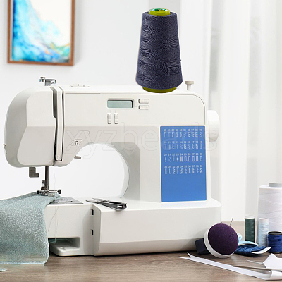 6Rolls 6 Colors Polyester Machine Embroidery Threads SENE-DC0001-02-1