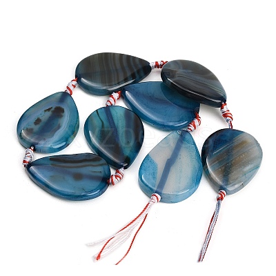 Natural Banded Agate/Striped Agate Beads Strands GG-CBAE0EB-01A-07-1