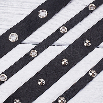 Flat Imitation Leather Cord WL-GF0001-11A-01-1
