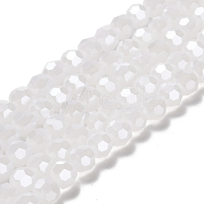Electroplate Glass Beads Strands EGLA-A035-J8mm-A05-1
