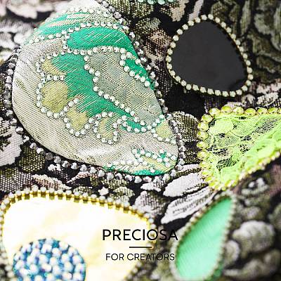Preciosa® Crystal Hotfix Flatback Stones Y-PRC-HSS6-70030-1