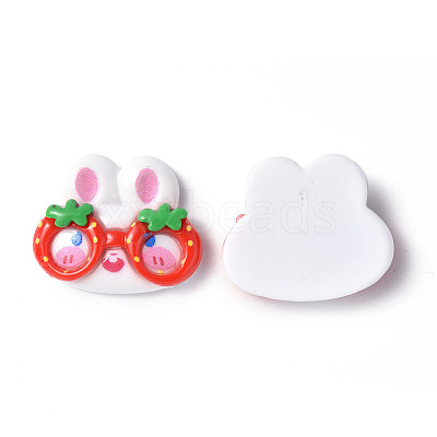 Opaque Resin Cabochons CRES-P023-06A-1