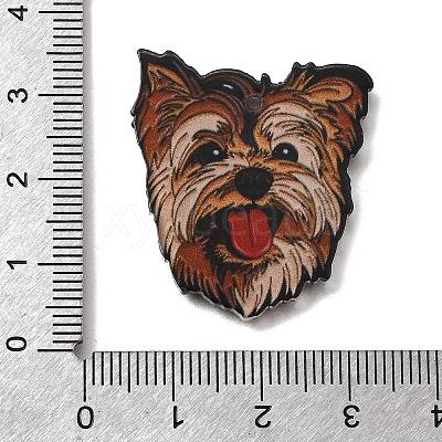 Printed Acrylic Pendants OACR-P033-01B-1