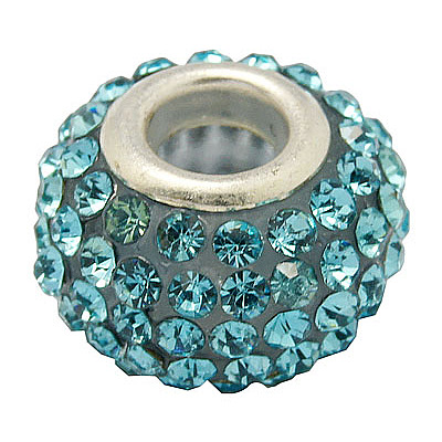 Resin Rhinestone Beads CPDL-H001-10x7mm-8-1