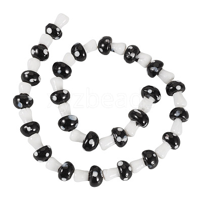 1Strand Handmade Lampwork Beads Strands LAMP-TA0001-84L-1