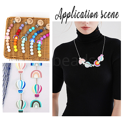 Food Grade Eco-Friendly Silicone Beads SIL-SC0001-02-1