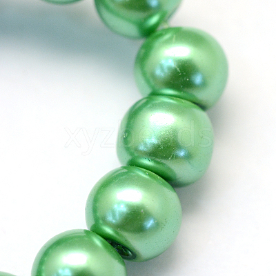 Baking Paint Glass Pearl Bead Strands HY-Q003-3mm-69-1