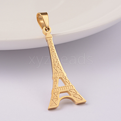 Ion Plating(IP) 304 Stainless Steel Pendants STAS-K162-087G-1