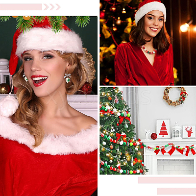 Christmas Theme DIY Jewelry Making Finding Kit DIY-SC0026-04-1