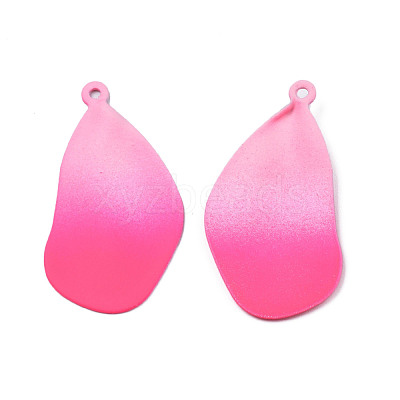 Spray Painted Iron Pendants IFIN-N008-026D-1