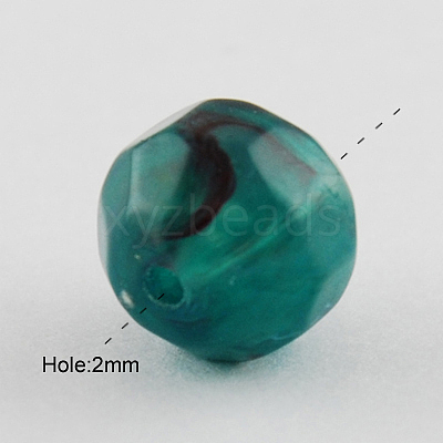 Acrylic Beads SACR-S001-11mm-08-1
