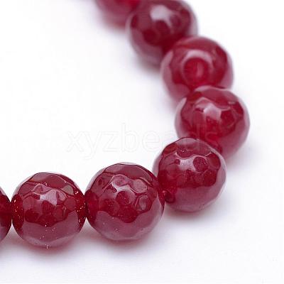 Natural White Jade Bead Strands G-R346-4mm-02-1