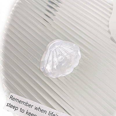 Mini Shell Shape Cellulose Acetate(Resin) Claw Hair Clips PW-WG1593E-01-1