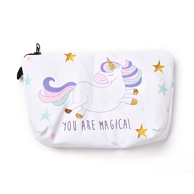Polyester Tarp Zip Cosmetic Pouches ABAG-G010-03F-1