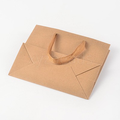 Rectangle Kraft Paper Bags AJEW-L047C-01-1