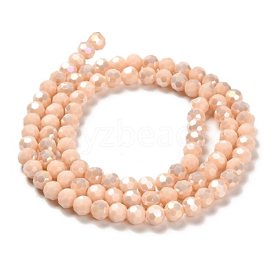 Opaque Glass Beads Stands EGLA-A035-P6mm-B05-1