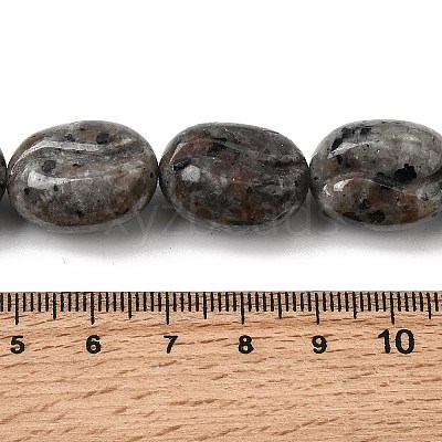 Natural Fluorescent Syenite Rock(Glow under UV Light)  Beads Strands G-K362-D02-03-1