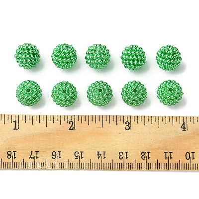 Imitation Pearl Acrylic Beads OACR-FS0001-45C-1