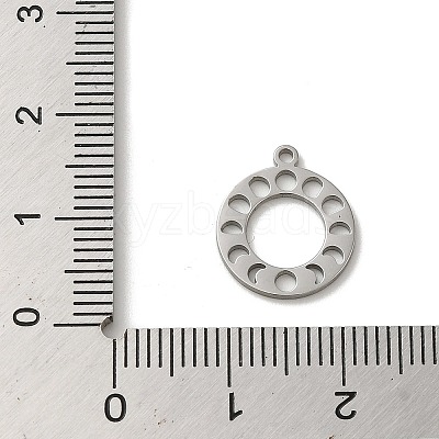 Non-Tarnish 304 Stainless Steel Charms STAS-O005-10P-1