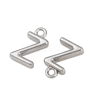 304 Stainless Steel Charms STAS-G356-08P-Z-1