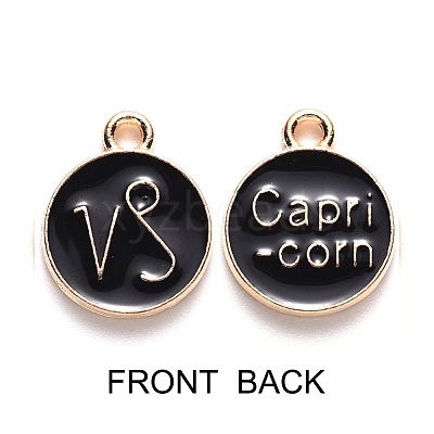 Alloy Enamel Pendants ENAM-SZ0001-27C-E-1