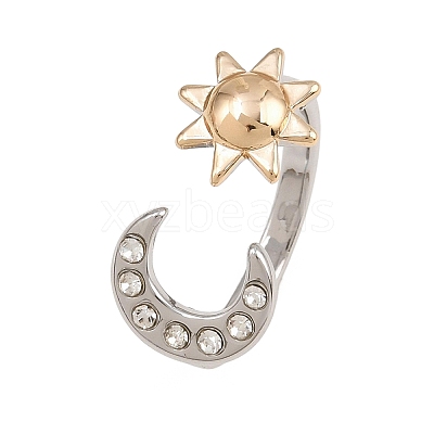 Brass with Crystal Rhinestone Bracelets & Earrings & Necklaces & Rings WG06C1A-18-1