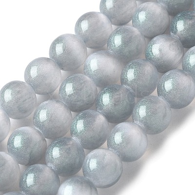 Natural Selenite Beads Strands G-C142-01A-13-1