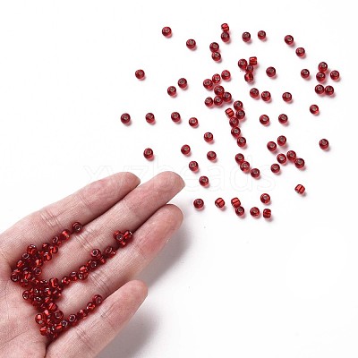 (Repacking Service Available) 6/0 Glass Seed Beads SEED-C014-4mm-25-1