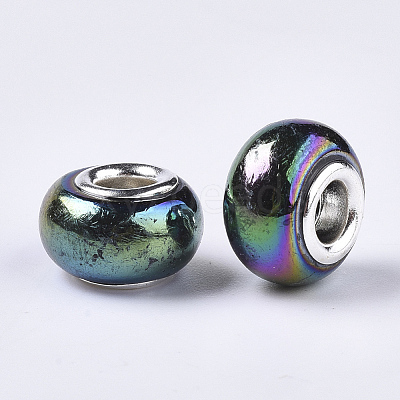 Opaque Resin European Beads X-RPDL-T038-007A-1