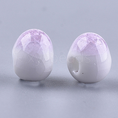 Handmade Porcelain Beads PORC-S498-21B-1
