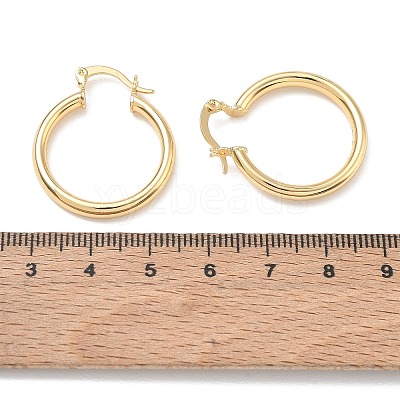 Brass Hoop Earrings for Women KK-CBA4112-03G-1