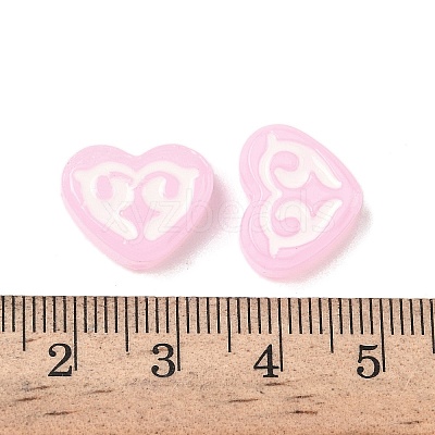 Dyed & Heated Baking Paint Glass Beads LAMP-D004-02I-1