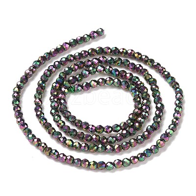 Electroplate Glass Beads Strands LS-GLAA-H021-01A-FP14-1
