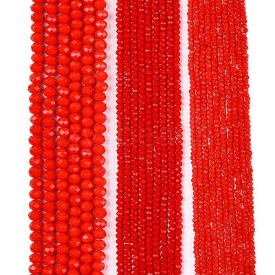 Opaque Solid Color Imitation Jade Glass Beads Strands EGLA-A044-P1mm-D22-1