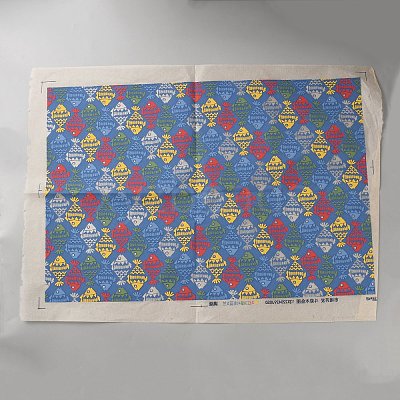 Paper Ceramic Decals AJEW-WH0696-338A-1
