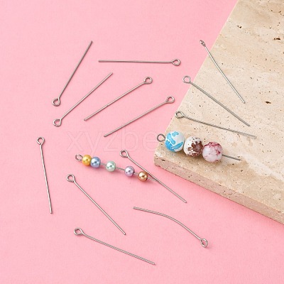 Tarnish Resistant 304 Stainless Steel Eye Pin STAS-R045-35mm-1