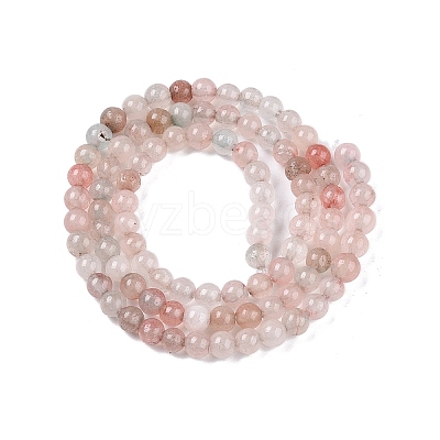 Dyed Natural White Jade Beads Strands G-T140-4mm-A04-1
