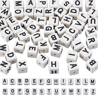 52Pcs 26 Styles Glazed Porcelain Beads PORC-UN0001-03-1