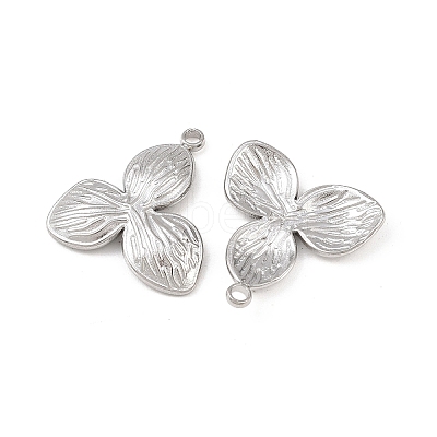 304 Stainless Steel Pendants STAS-P424-08P-1