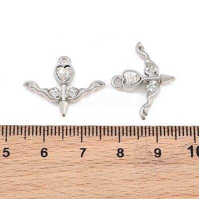 Alloy with Rhinestone Pendants RB-CBA7AC6-15P-02-1