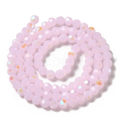 Imitation Jade Glass Beads Strands EGLA-A035-J6mm-L02-1