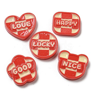 New Year Resin Decoden Cabochons CRES-I029-01-1