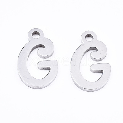 Non-Tarnish 201 Stainless Steel Charms X-STAS-T044-217P-G-1