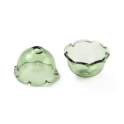 Glass Bead Cone for Wind Chimes Making GLAA-D002-02A-1