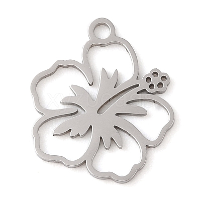 Manual Polishing 201 Stainless Steel Pendants STAS-YW0001-97P-1