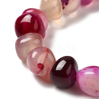 Natural Agate Beads Strands X-G-H295-B01-11-1