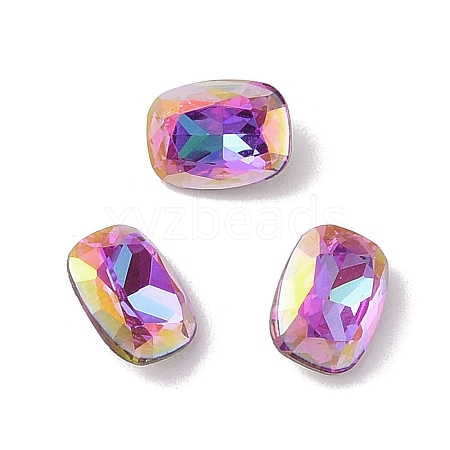 Glass Rhinestone Cabochons RGLA-L029-01A-HELA-1