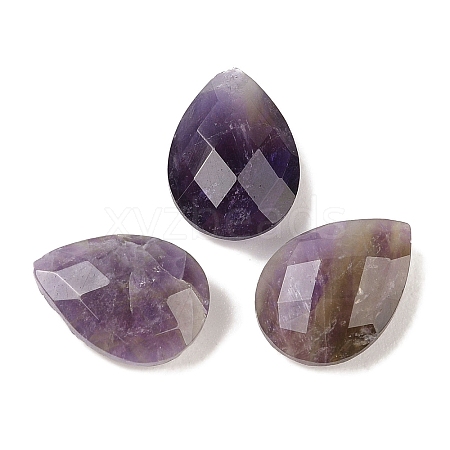 Natural Amethyst Cabochons G-C146-05B-1